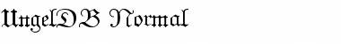 Download UngelDB Font Download UngelDB Font