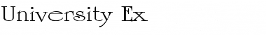 Download University Ex Font