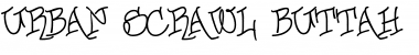 Urban Scrawl-Buttah Regular Font