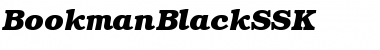 BookmanBlackSSK Regular Font