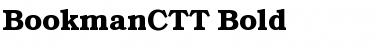 BookmanCTT Bold Font