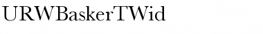 URWBaskerTWid Regular Font