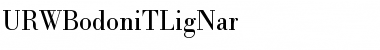 URWBodoniTLigNar Regular Font