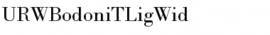 URWBodoniTLigWid Regular Font