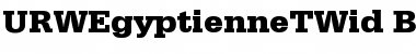 URWEgyptienneTWid Bold Font