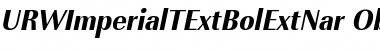 Download URWImperialTExtBolExtNar Font