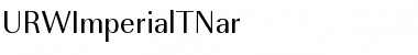 URWImperialTNar Regular Font