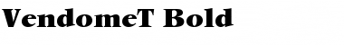 VendomeT Bold Font