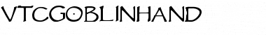 Download VTCGoblinHand Font