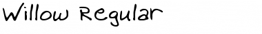 Willow Regular Font