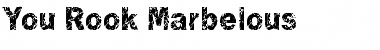 You Rook Marbelous Regular Font