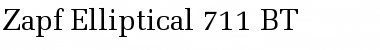 ZapfEllipt BT Roman Font