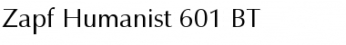 Download ZapfHumnst BT Font
