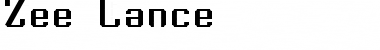 Download Zee Lance Font