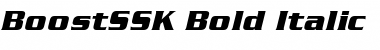 Download BoostSSK Font