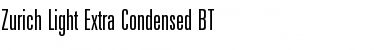 Zurich Light Font