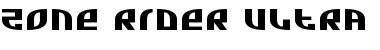 Download Zone Rider Ultra Expanded Font