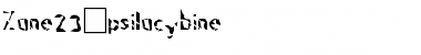 Download Zone23_psilocybine Font