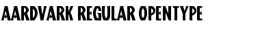 Aardvark Regular Font