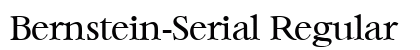 Bernstein-Serial Regular Preview