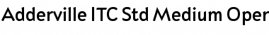 Download Adderville ITC Std Font