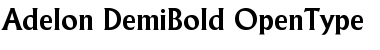 Download Adelon-DemiBold Font