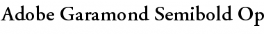 Adobe Garamond Semibold Font