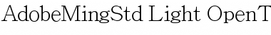 Download Adobe Ming Std Font