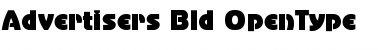 Advertisers Bld Font