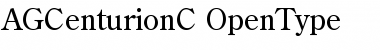 Download AGCenturionC Font