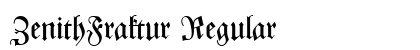 ZenithFraktur Regular preview