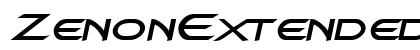 ZenonExtended Italic Preview