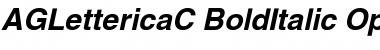 Download AGLettericaC Font