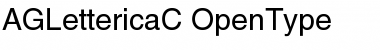 Download AGLettericaC Font