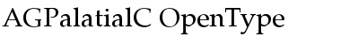 AGPalatialC Regular Font