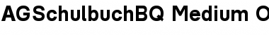 AG Schulbuch BQ Regular Font