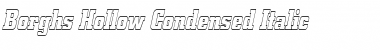 Download BorghsHollowCondensed Font