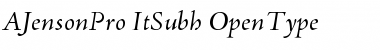 Download Adobe Jenson Pro Font