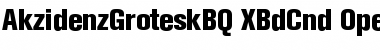 Akzidenz-Grotesk BQ Font