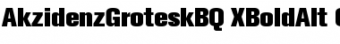 Akzidenz-Grotesk BQ Font