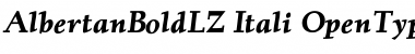 Download AlbertanBoldLZ Font