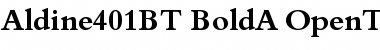 Download Aldine 401 Font