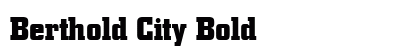 Berthold City Bold preview