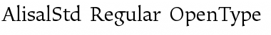 Alisal Std Regular Font