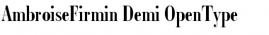 Ambroise Firmin Demi Font