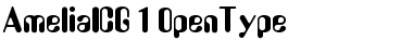 AmeliaICG Regular Font