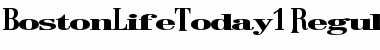 Download BostonLifeToday1 Font