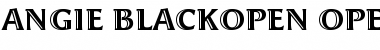 Angie BlackOpen Font