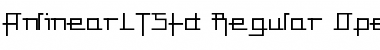 Anlinear LT Std Regular Font