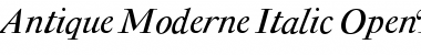 Download Antique Moderne Font